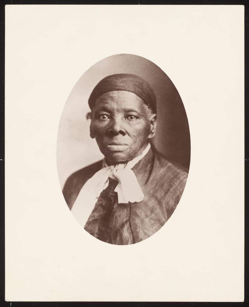 Albumen Print of Harriet Tubman, Circa 1908