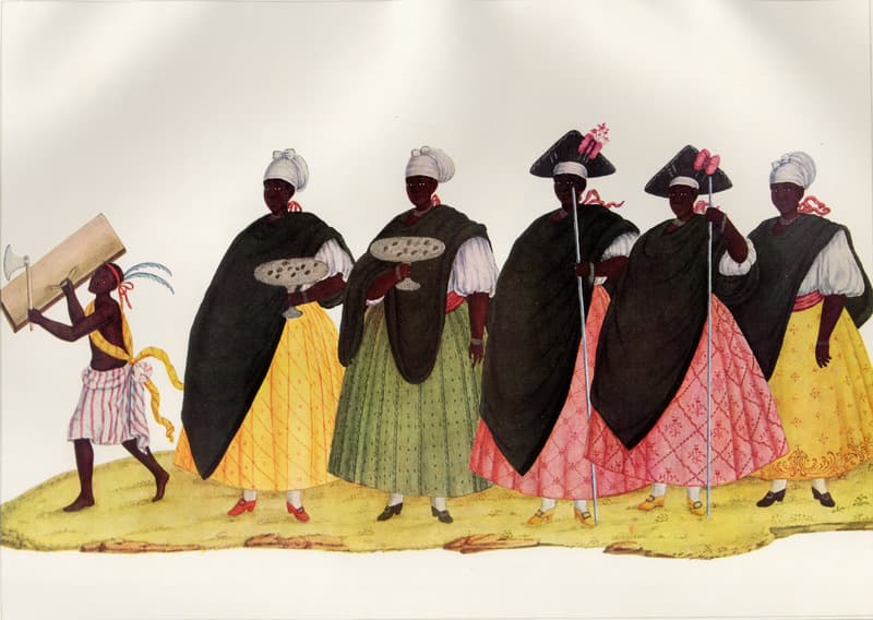 Festival of Our Lady of the Rosary, Rio de Janeiro, Brazil by Carlos Julião, Circa 1770s