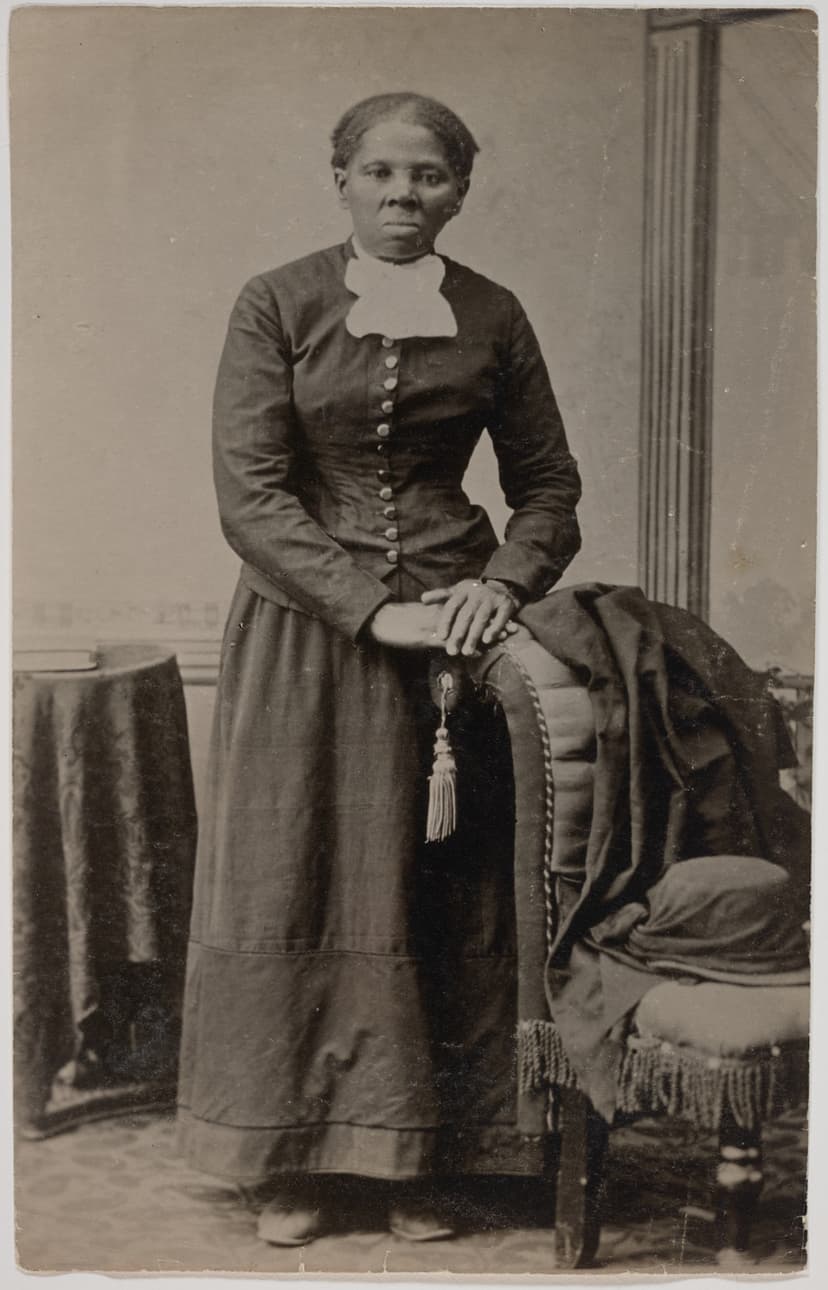 Matte Collodion Print of Harriet Tubman, 1871-1876