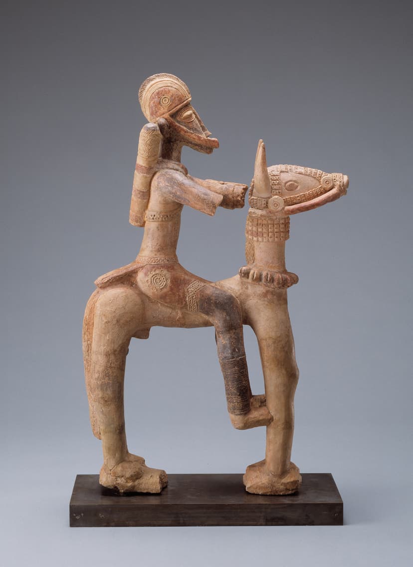 Image of Mali Equestrian Figure, Thirteenth to Fifteenth Century